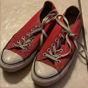 Red Converse Women’s Size 9